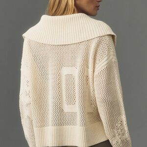 EUC Anthropologie Daily Practice pull over sweater size small